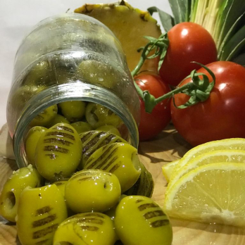 Izgara Yeşil Zeytin